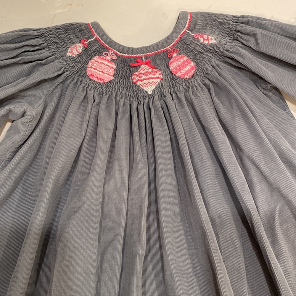 Corduroy Christmas dress